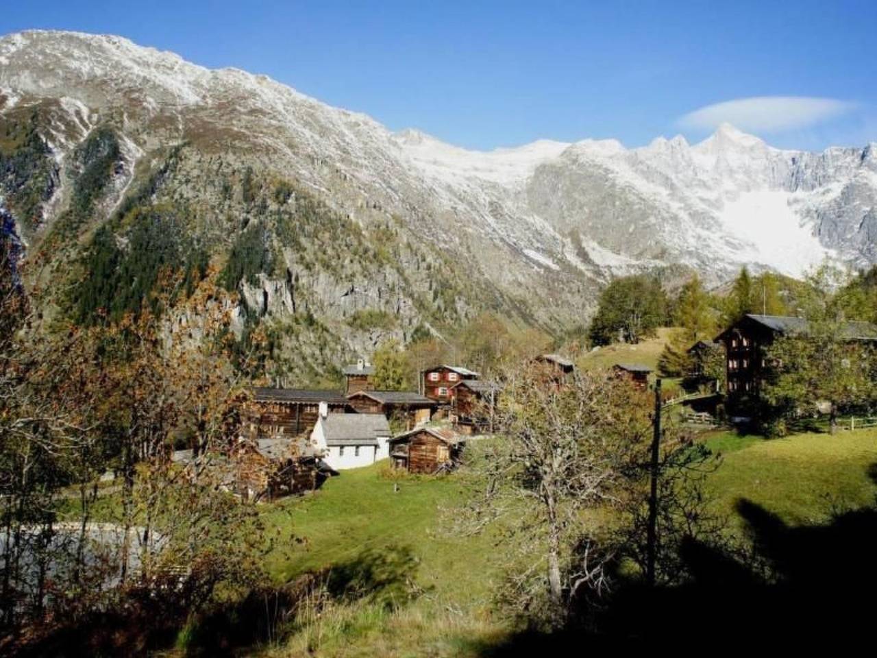 Huberhaus in Bellwald, Goms
