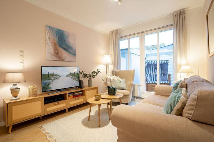 Ferienwohnung für 3 Personen, mit Balkon/Terrasse und Terrasse in Niendorf