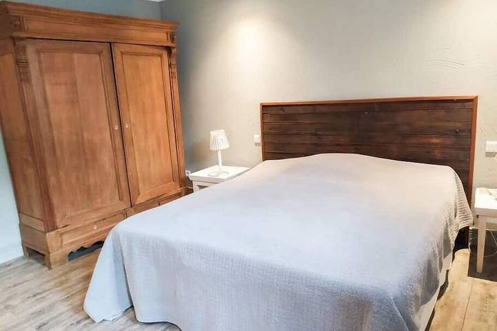 Ferienwohnung für 3 Personen, mit Garten und Balkon