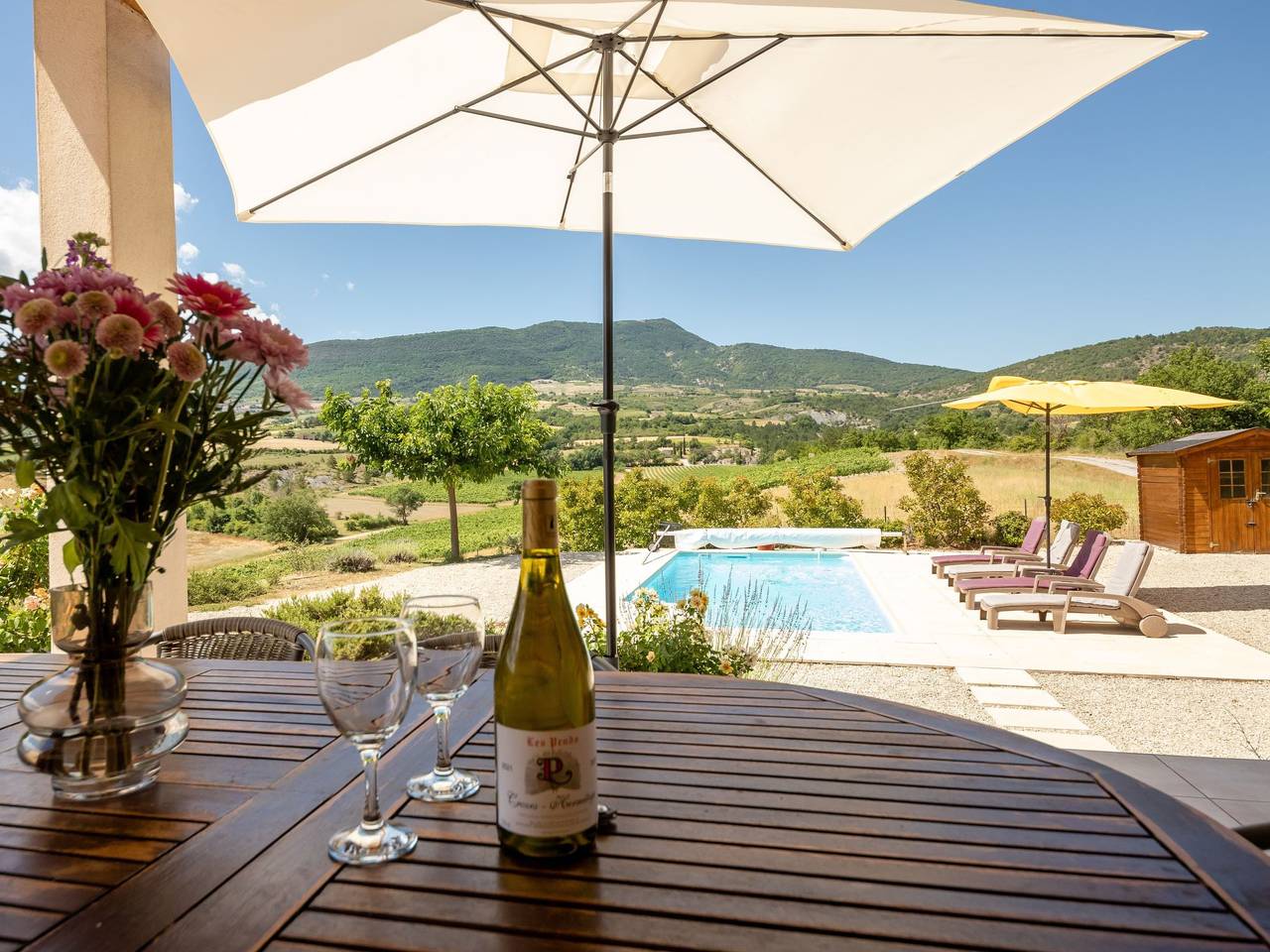 Les Hauts de Jallia in Sainte-Jalle, Nyons region