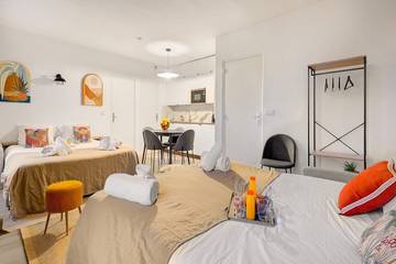 Appartement De Vacances pour 6 Personnes dans Bagnolet, Seine-Saint-Denis, Photo 3