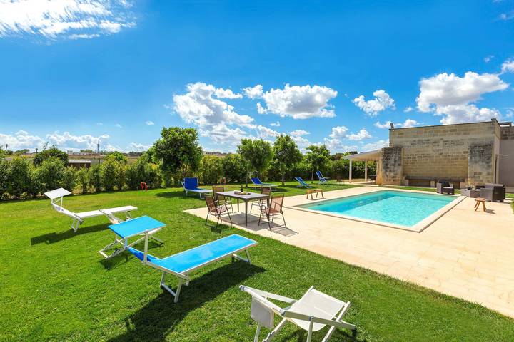 Villa pour 5 personnes, avec piscine et jardin à Lecce - 2