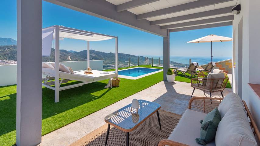 Villa für 2 Personen, mit Balkon/Terrasse und Pool in Málaga Provinz - 4