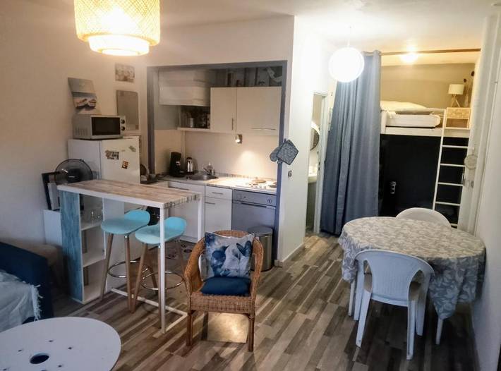 Camping voor 2 personen, with terras and tuin as well as uitzicht in Argelès-sur-Mer