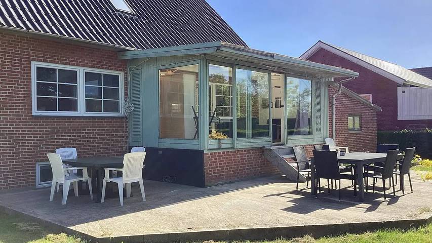 Ferienhaus für 9 Personen, mit Garten in Ansager