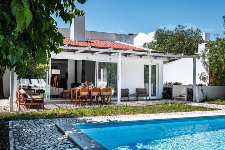 Casa de férias para 6 pessoas, com jardim e terraço e ainda vista and piscina em Estremoz