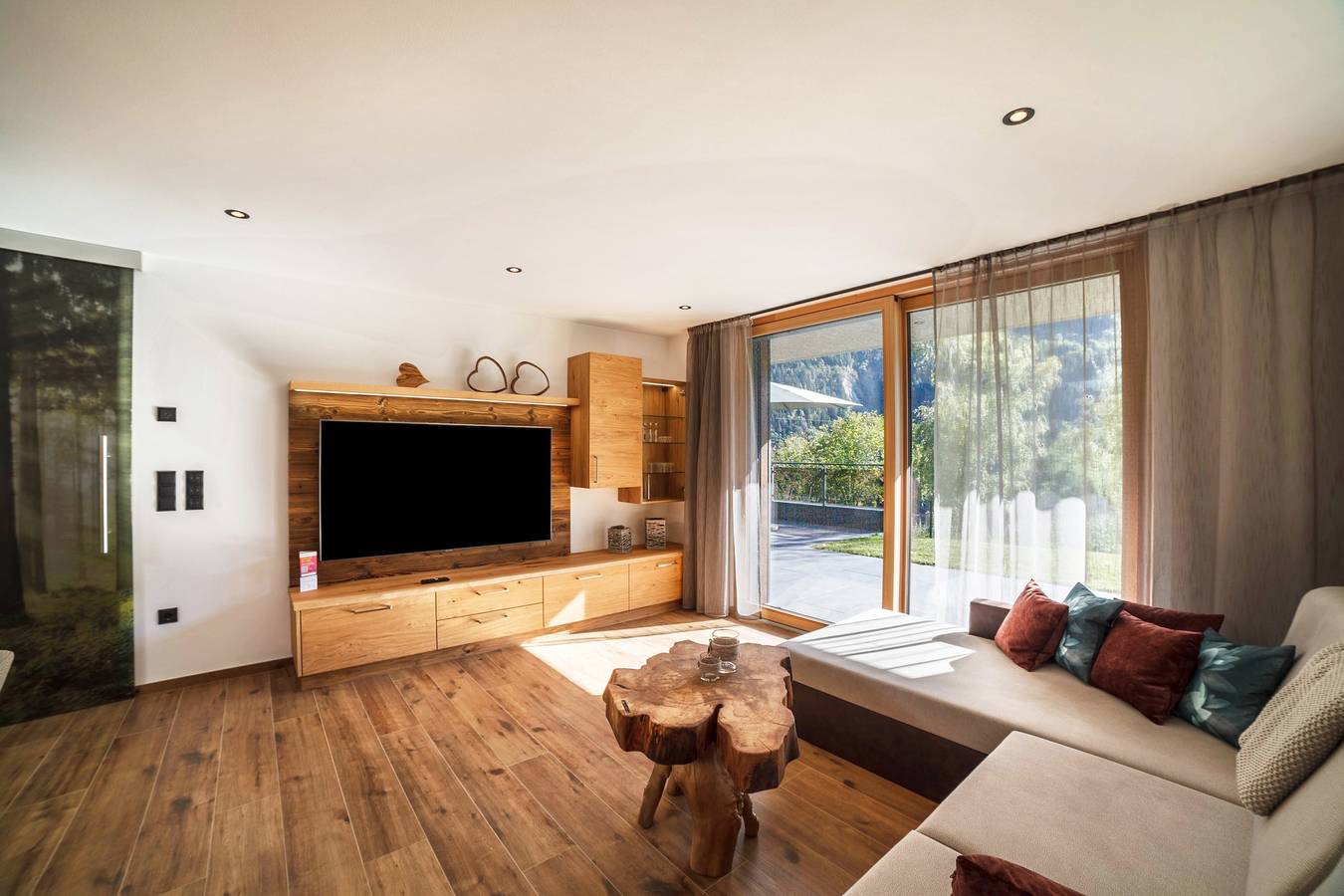 Chalet "Residenz - Riad" mit Bergblick und Whirlpool bei Meran in Saltaus, St. Martin in Passeier