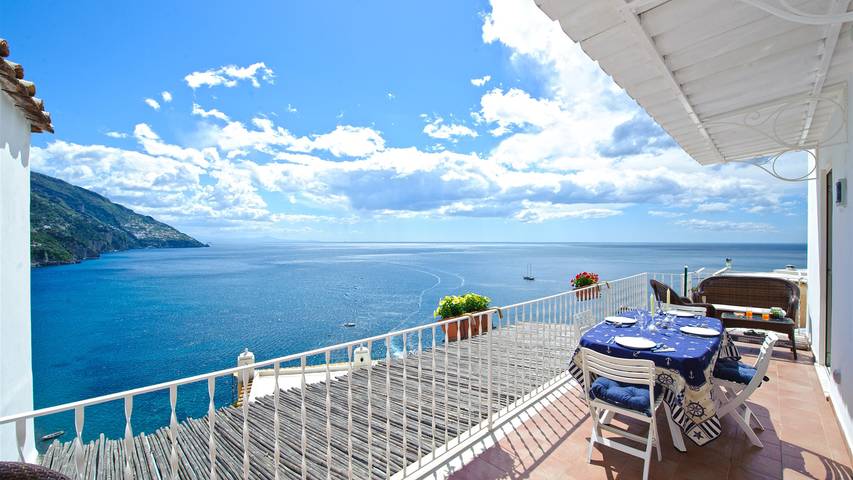 Villa für 4 Personen, mit Terrasse und Ausblick, mit Haustier in Positano - 2