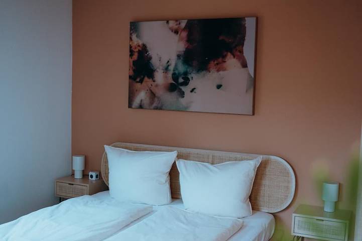 Ferienwohnung für 2 Personen, mit Balkon in Sommerhausen