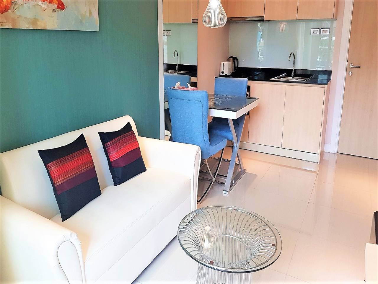 Ganze Ferienwohnung, Grand Caribbean Resort Pattaya 1 Schlafzimmer 4. Stock in Pattaya, Chon Buri