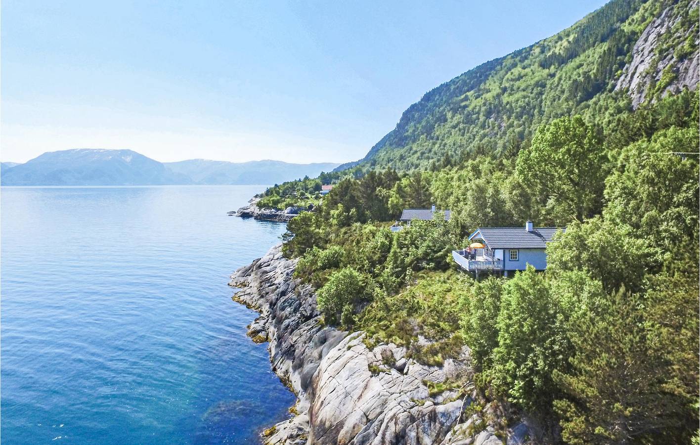 Ferienhaus für 6 Personen mit Terrasse in Sognefjord