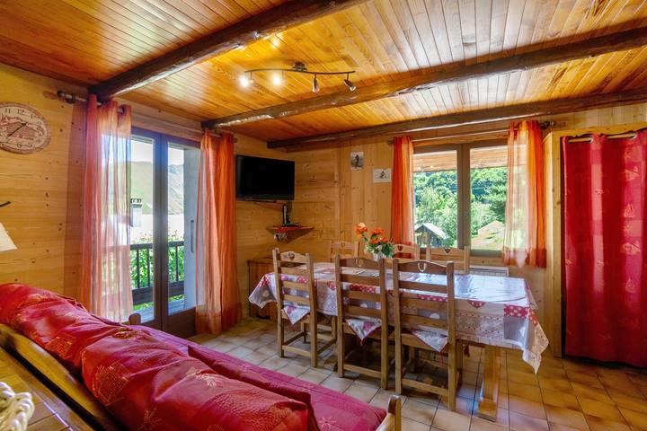 Chalet pour 6 personnes, avec balcon à Saint-Sorlin-d'Arves