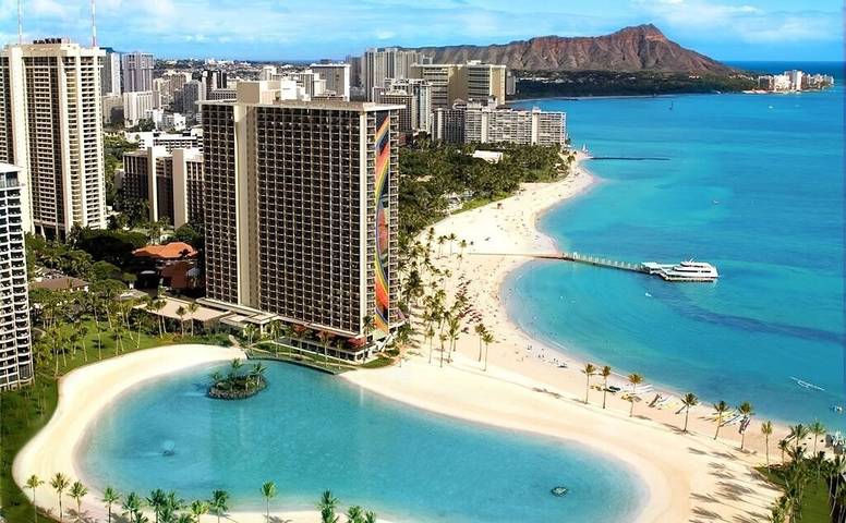 Hotel for 6 people, with pool and sauna as well as garden and hot tub in Honolulu