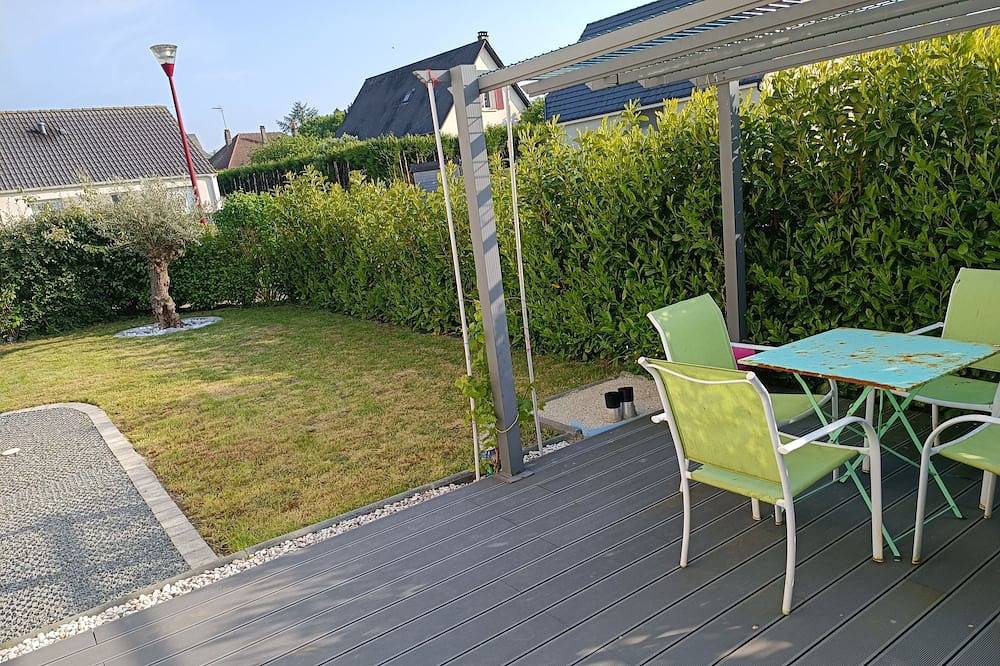 Appartement entier, Appartement avec terrasse et jardin in Bosc-le-Hard, Région de Dieppe