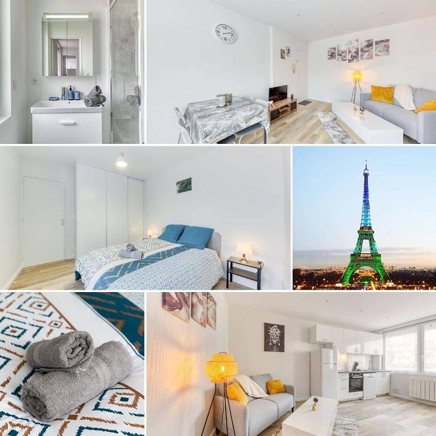 Appartement entier, Cozy Appart 5 à 3' de la gare - Cozy Houses in Palaiseau, Essonne