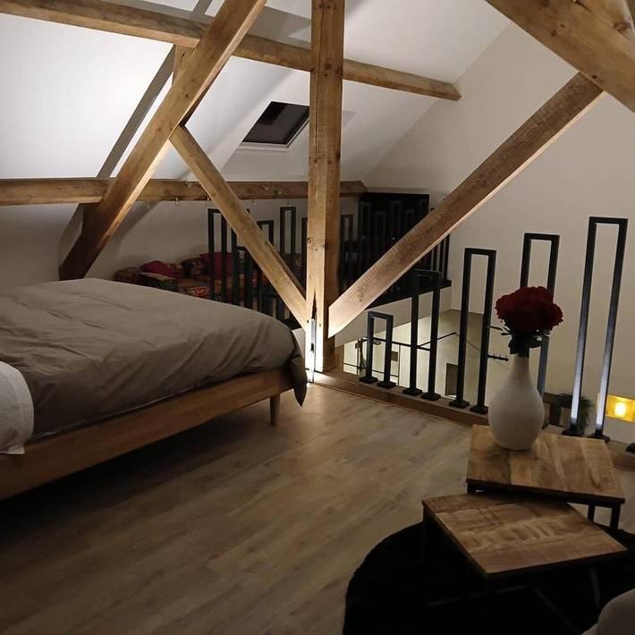 Station pour 2 personnes, avec vue et sauna à Jurbise