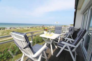 Ferienwohnung für 4 Personen, mit Balkon und Sauna in Wenningstedt