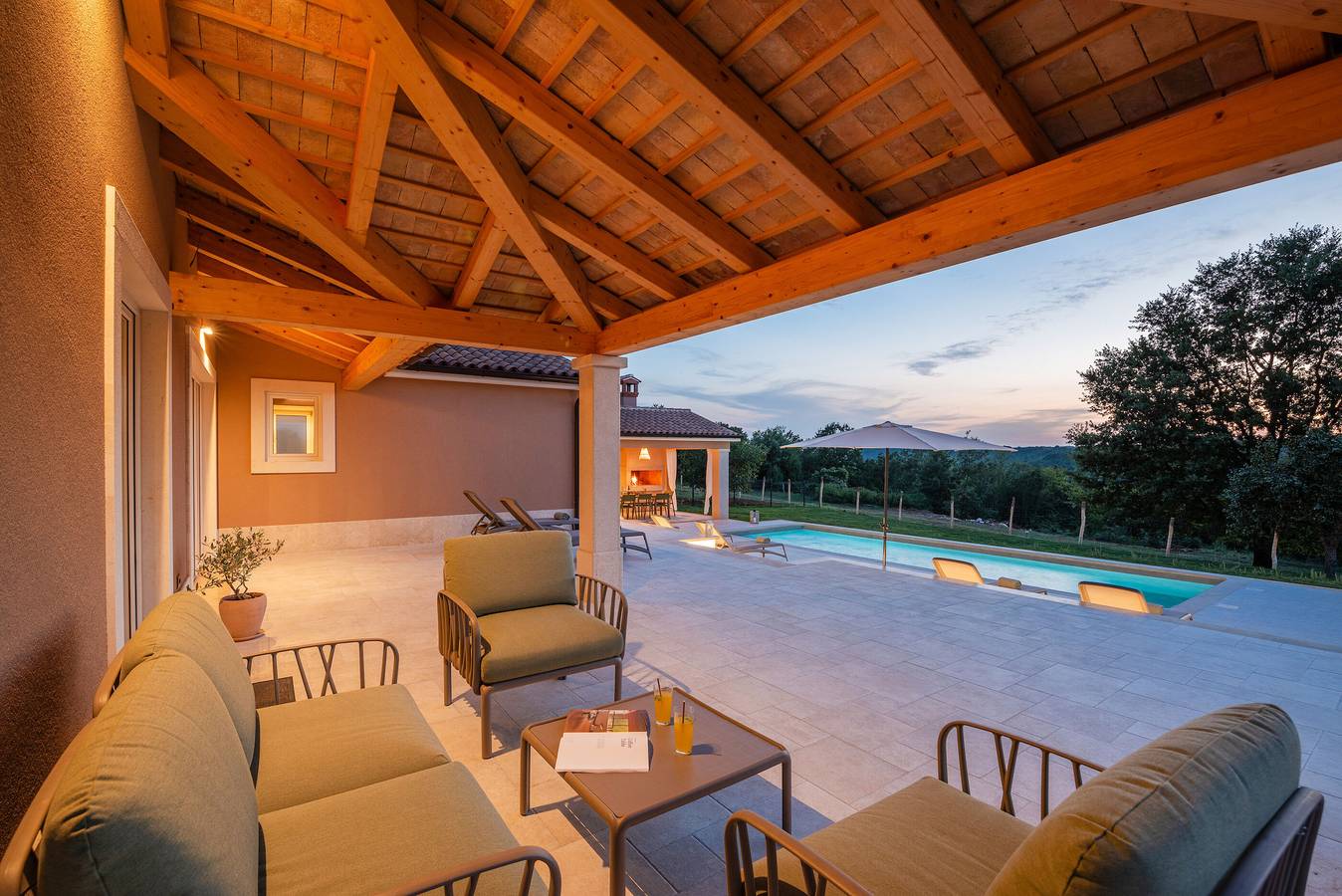 Villa Villa Sentiero s bazenom in Beram, Pazin