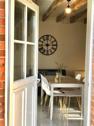 Gîte pour 4 personnes, avec jardin et vue à Rouillon