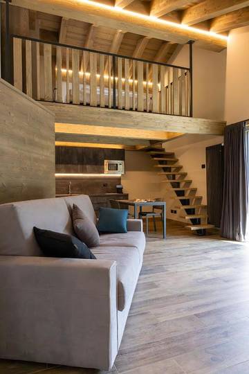 Gîte pour 2 personnes, avec balcon à Cogne