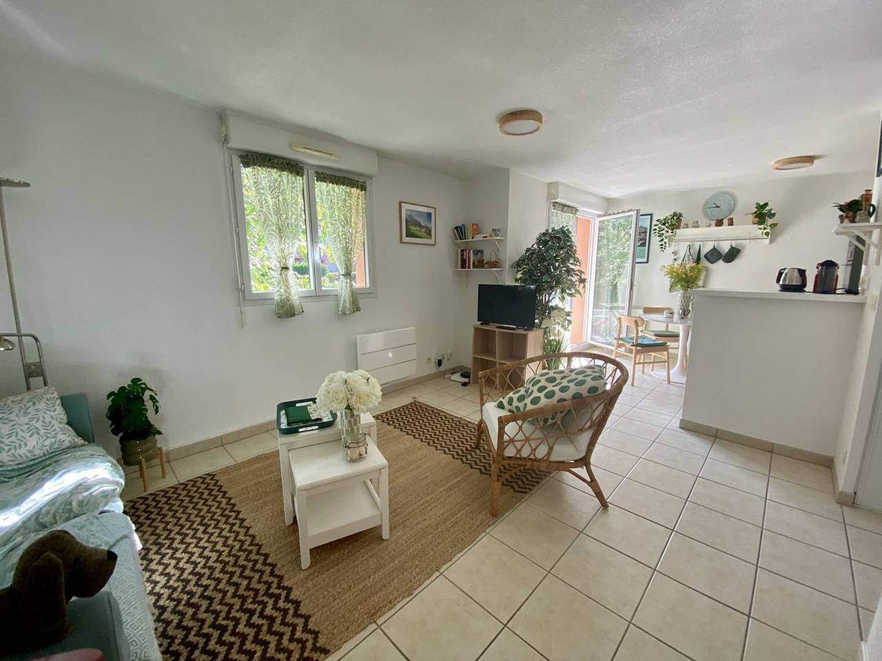 Apartamento entero, Cambo T2 renovado, 2 plazas, balcón, Wi-Fi in Cambo-les-Bains, Region de Bayona