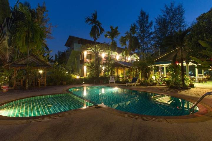 Station pour 3 personnes, avec balcon ainsi que jardin et piscine dans Khao Lak - 4