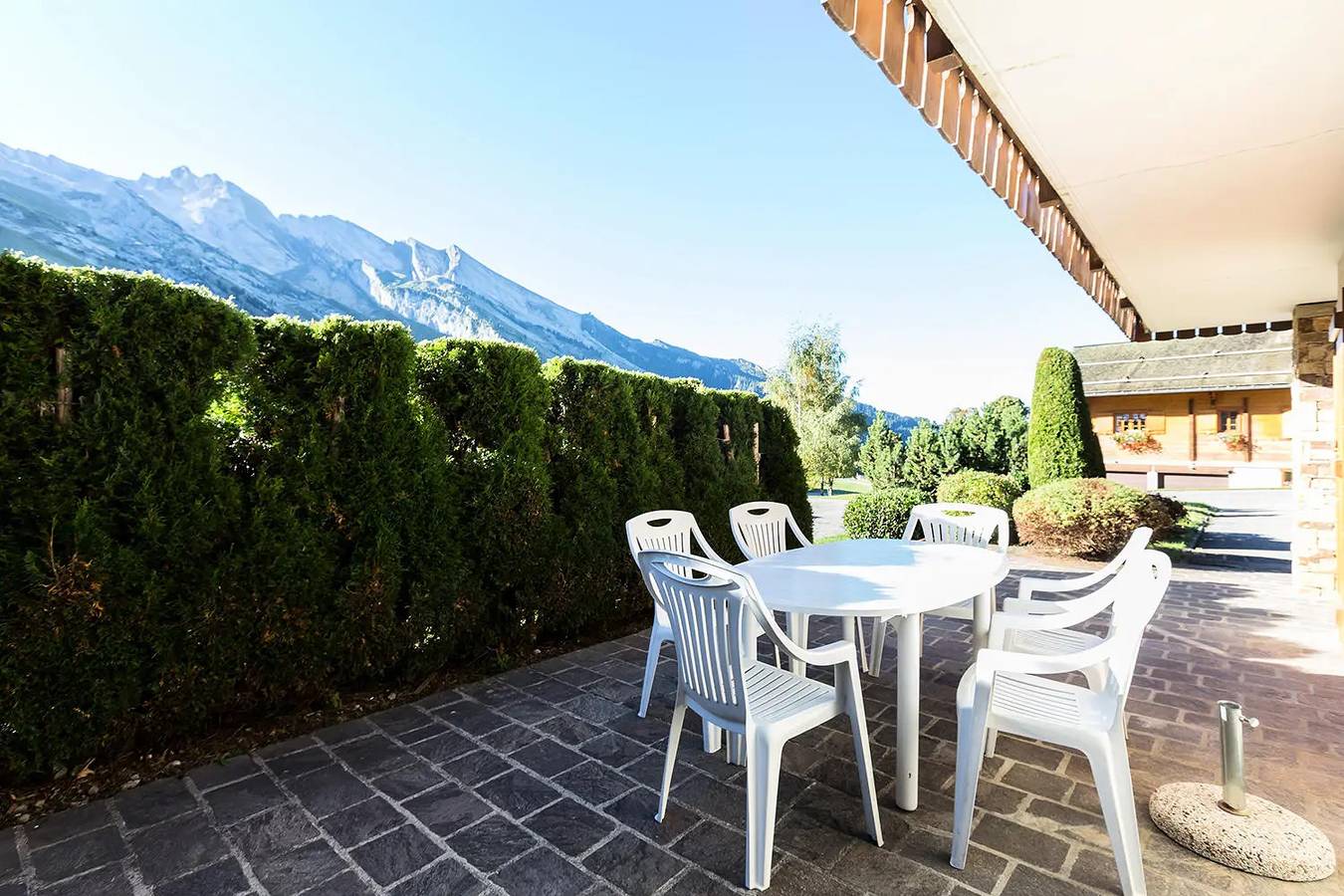 Appartement entier, Rez de chalet avec terrasse plein Sud, sur les pistes de ski de fond in Lac des Confins, La Clusaz