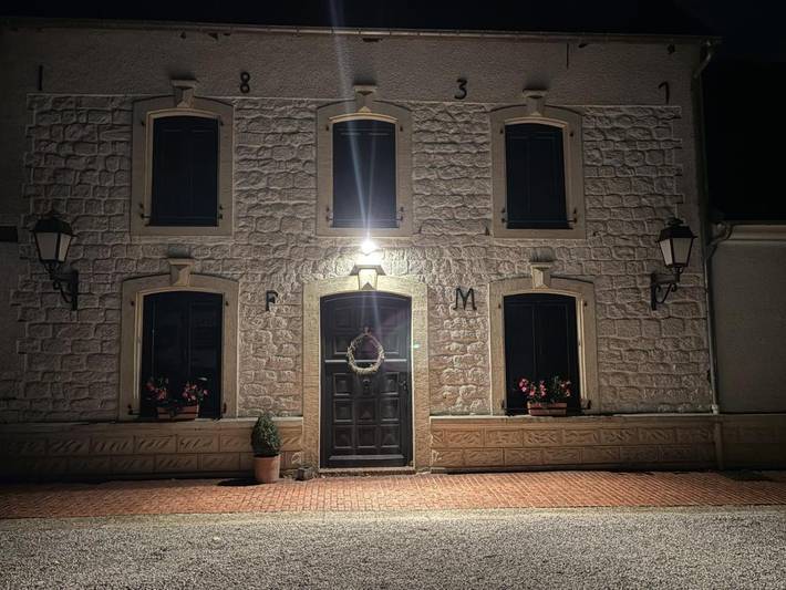 Maison de vacances pour 10 personnes, avec Terrasse et Jardin à Menneville