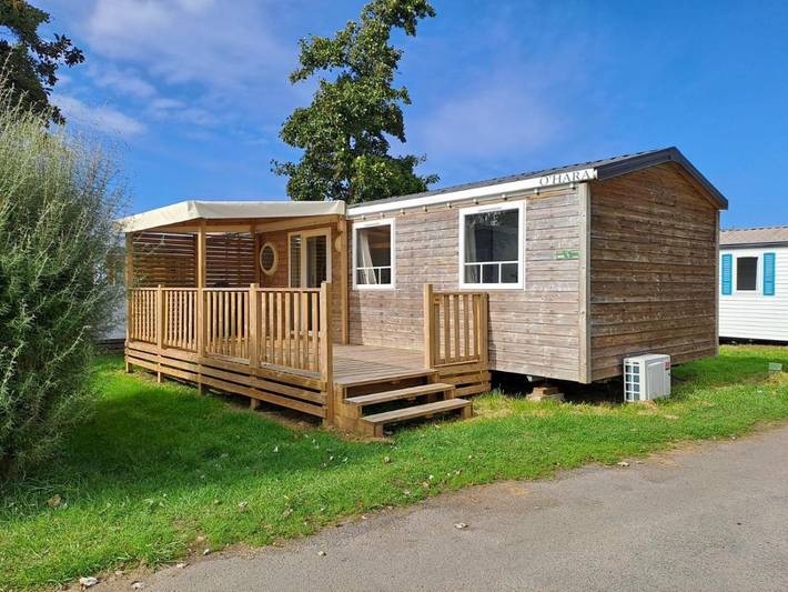 Location de vacances pour 6 personnes, avec terrasse ainsi que piscine et jacuzzi dans Plage Pors-Meur