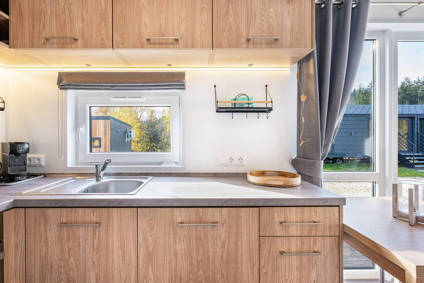 Vakantiehuis 'Tiny-Haus Nr 16' met Uitzicht op de Bergen, Wi-Fi en Airconditioning, foto 10