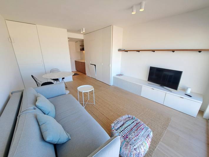 Studio für 2 Personen, mit Balkon, kinderfreundlich in Koksijde