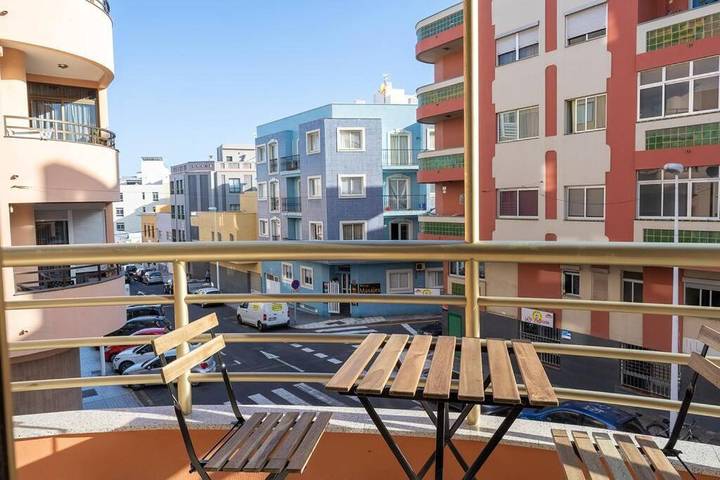 Ferienwohnung für 3 Personen, mit Ausblick und Terrasse in El Médano