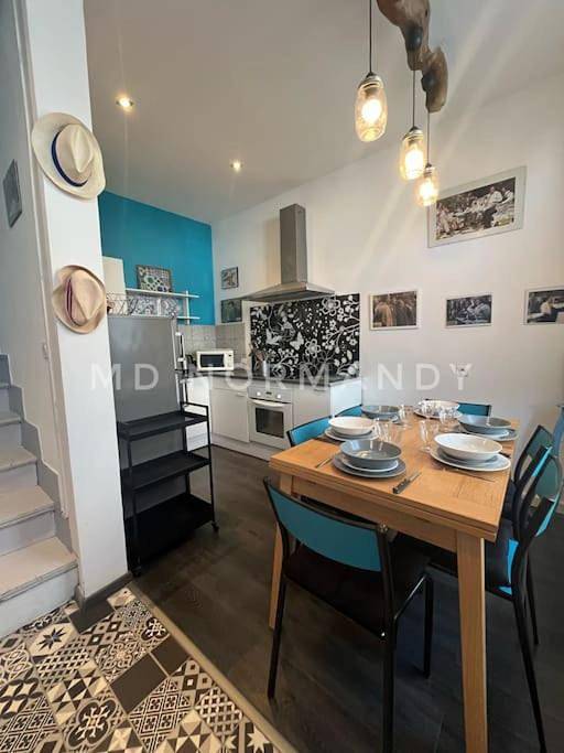 Location de vacances pour 8 personnes, avec terrasse à Villerville - 4