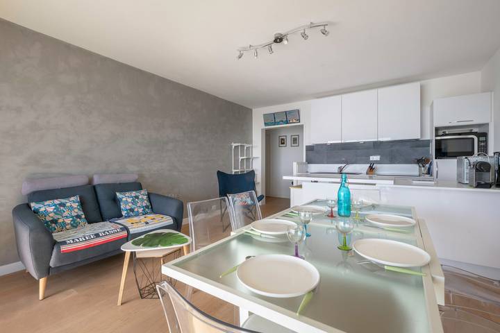 Ferienwohnung für 6 Personen, mit Meerblick und Balkon in La Baule-Escoublac - 2