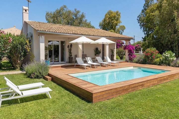 Holiday rental for 6 people, with balcony and garden in Sidari