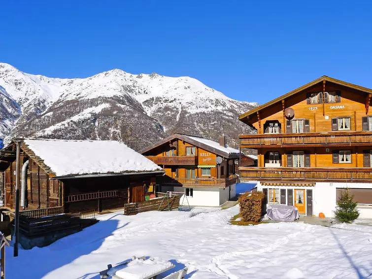 Ganze Wohnung, 4 Pièces 5 Personnes in Grächen, Walliser Alpen
