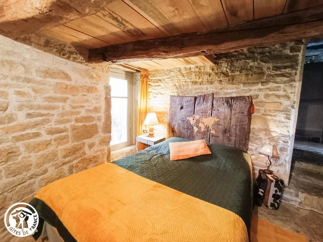 Gîte für 6 Personen mit Terrasse in Calvignac, Regionaler Naturpark Causses du Quercy