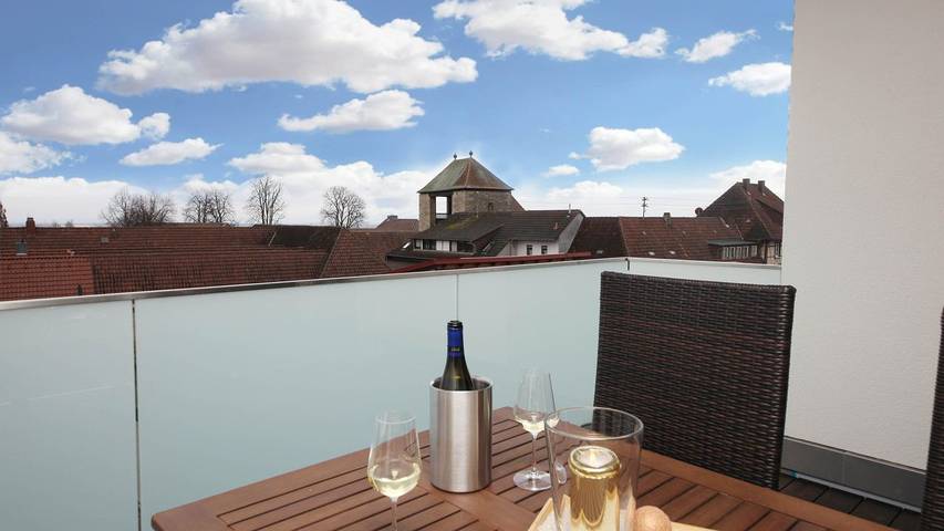 Ferienwohnung für 2 Personen, mit Balkon - 1