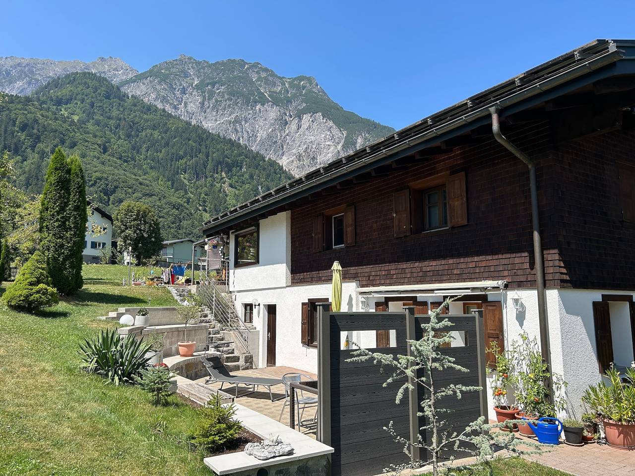 Geheel vakantieappartement, Vakantieappartement voor 3 personen met terras in Vandans, Schruns-Tschagguns