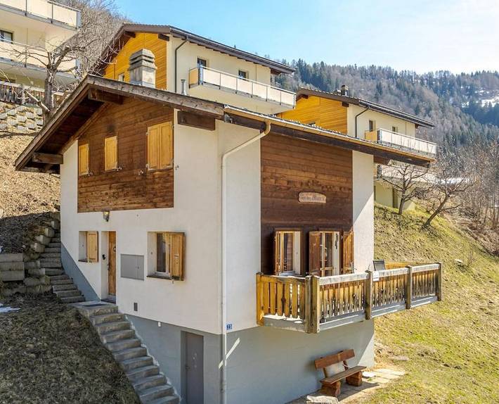 Ferienhaus für 7 Personen, mit Balkon in Fieschertal