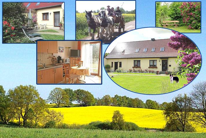 Ferienwohnung für 2 Personen, mit Garten, kinderfreundlich in Lützow