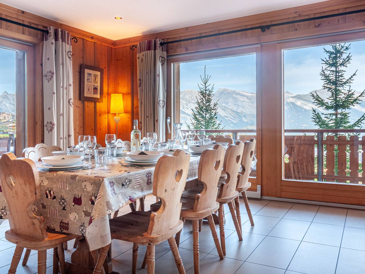 Agneau in Nendaz, Walliser Alpen