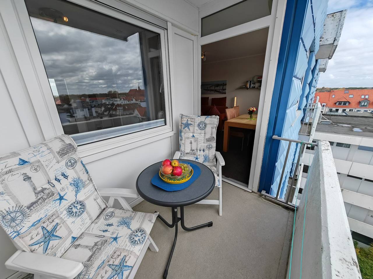Ganze Wohnung, Apartment „Nordseeoase“ mit Balkon und Wlan in Norderney