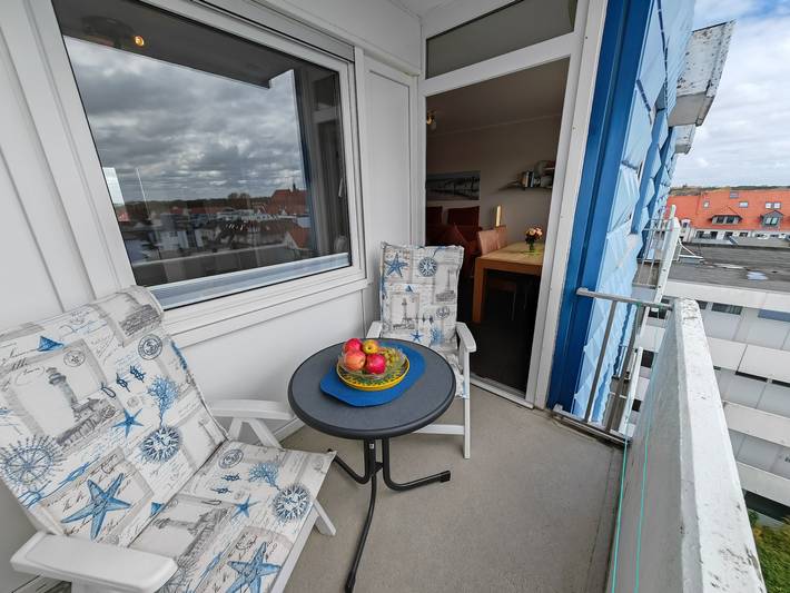 Ferienwohnung für 4 Personen, mit Balkon auf Norderney - 2