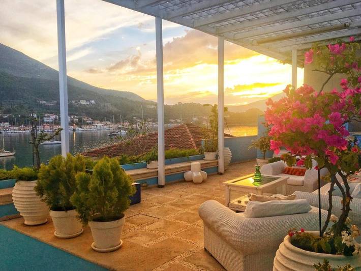 Hôtel pour 3 personnes, avec terrasse, animaux acceptés dans Vathy - 3