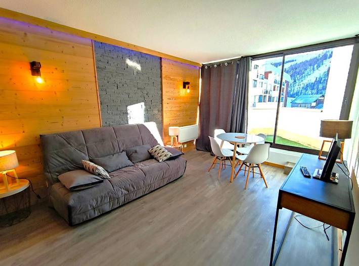Appartement de vacances pour 4 personnes, avec balcon, adapté aux familles dans Isola 2000