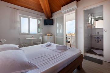 Maison d’hôte pour 2 personnes, avec vue et terrasse à Makarska