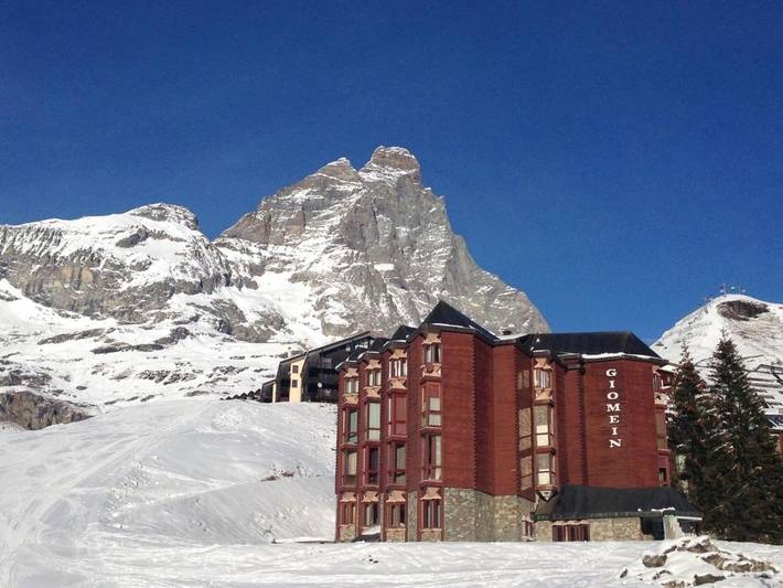 Apartamento para 8 personas, con vistas y jardín en Cervinia