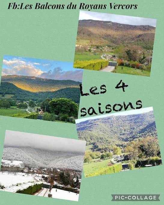 Appartement entier, Two-Bedroom Apartment in Saint-Jean-en-Royans, Parc naturel régional du Vercors