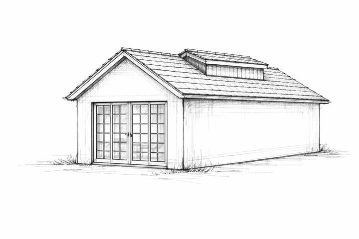 Chalet pour 4 personnes, avec jardin en Gironde - 2